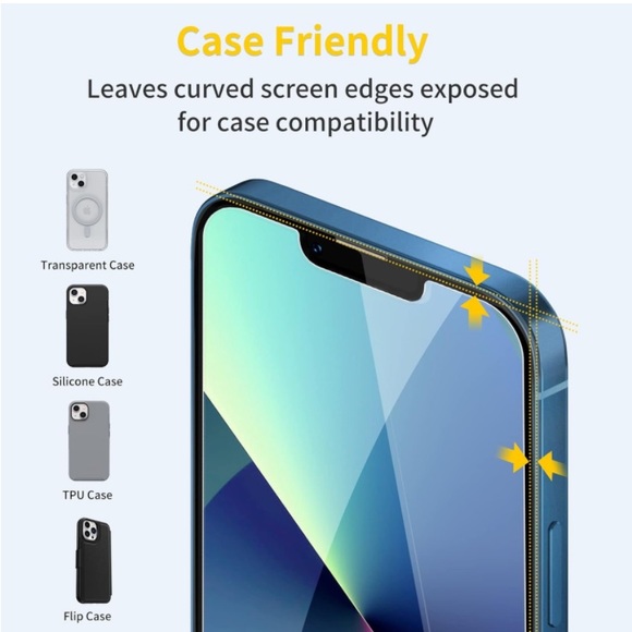 NWT iPhone screen protectors - box of 3 - Picture 8 of 16